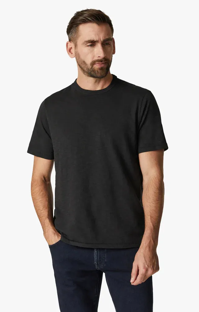 34 HERITAGE - SHORT SLEEVE SLUB CREW T-SHIRT