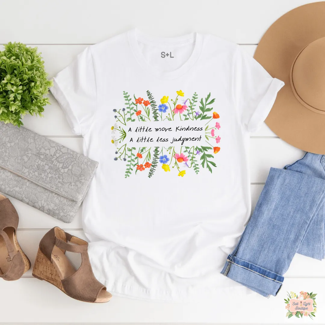 A LITTLE MORE KINDNESS SHORT SLEEVE WOMEN'S T-SHIRT | UNISEX CUT
