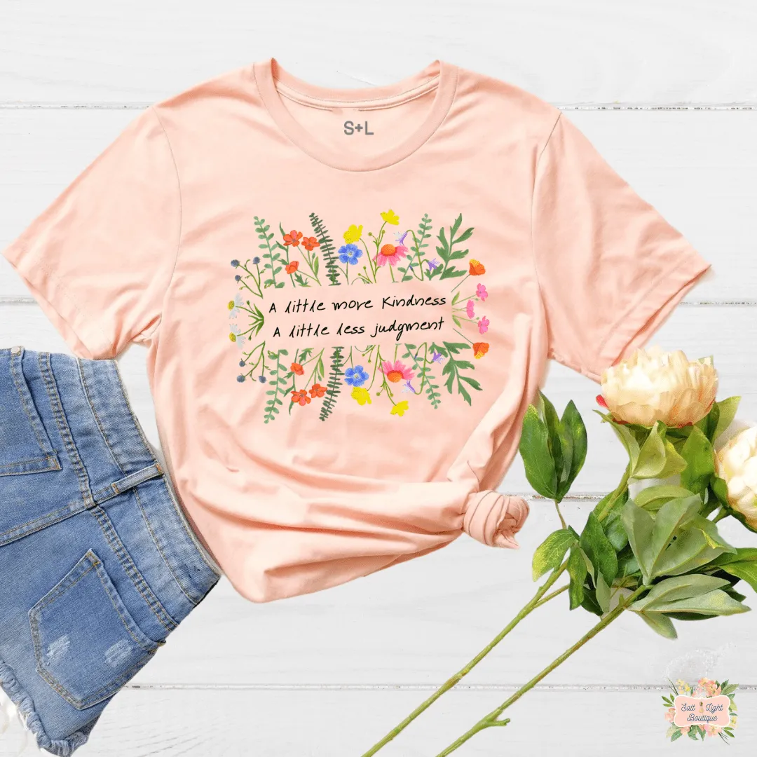A LITTLE MORE KINDNESS SHORT SLEEVE WOMEN'S T-SHIRT | UNISEX CUT