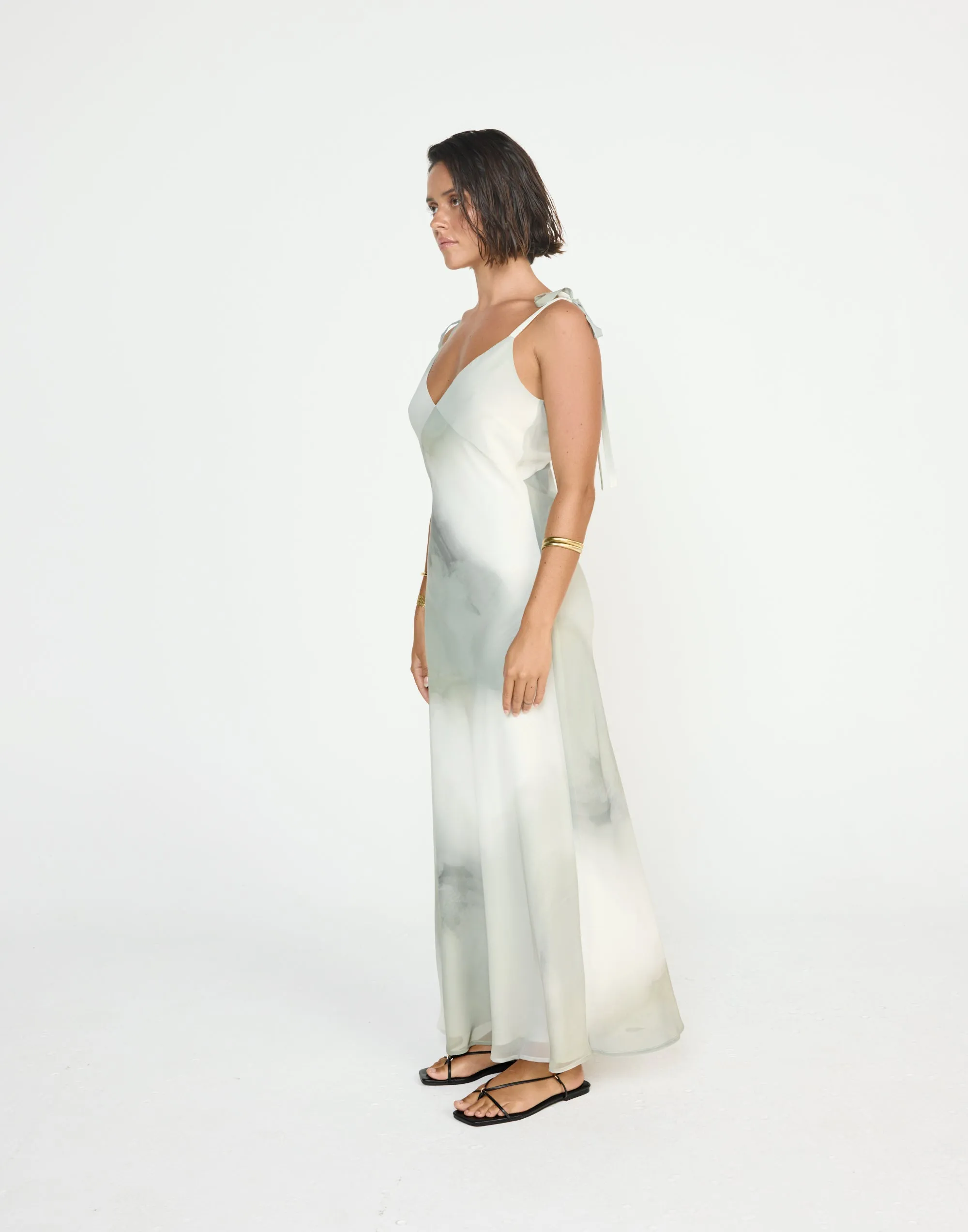 Adrina Maxi Dress (Sage)