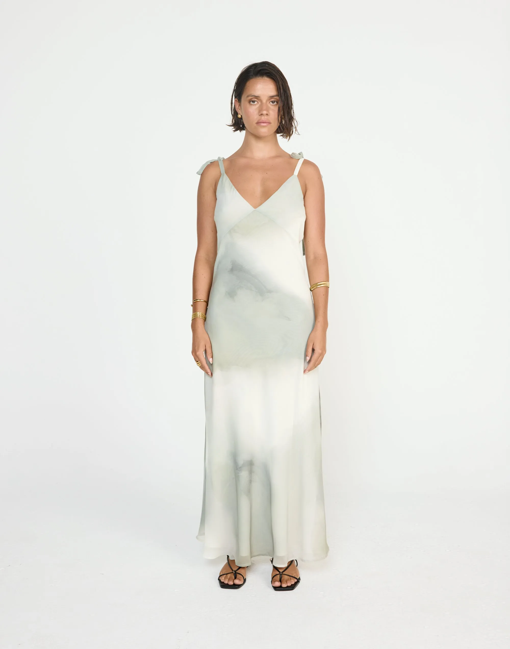 Adrina Maxi Dress (Sage)