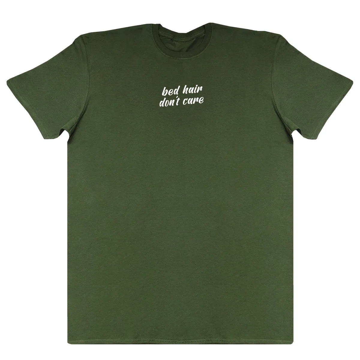 Bed Hair Don't Care - Kids Oversized Comfy T-Shirt
