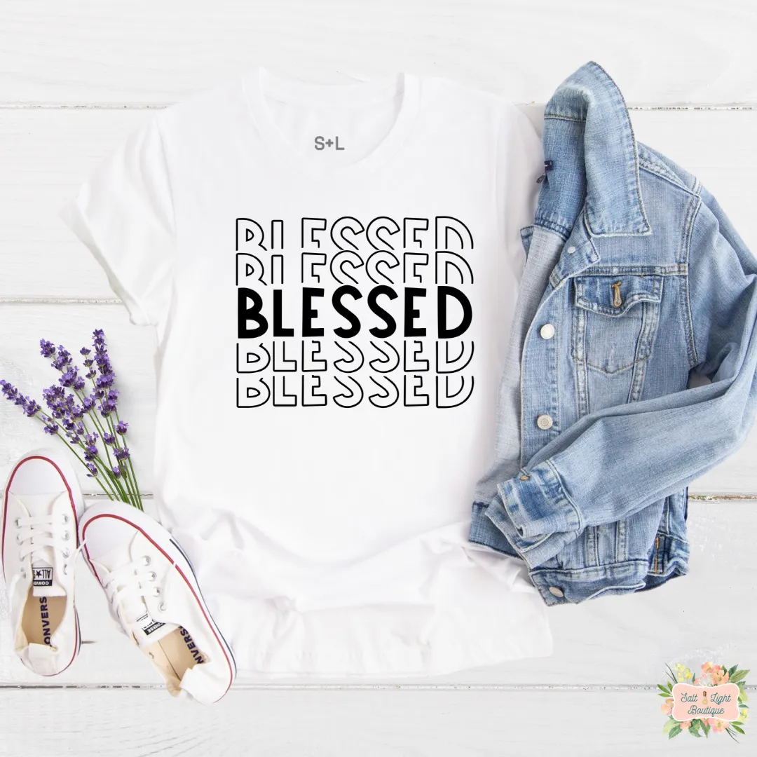 BLESSED - RAINBOW - WOMEN'S T-SHIRT | UNISEX CUT