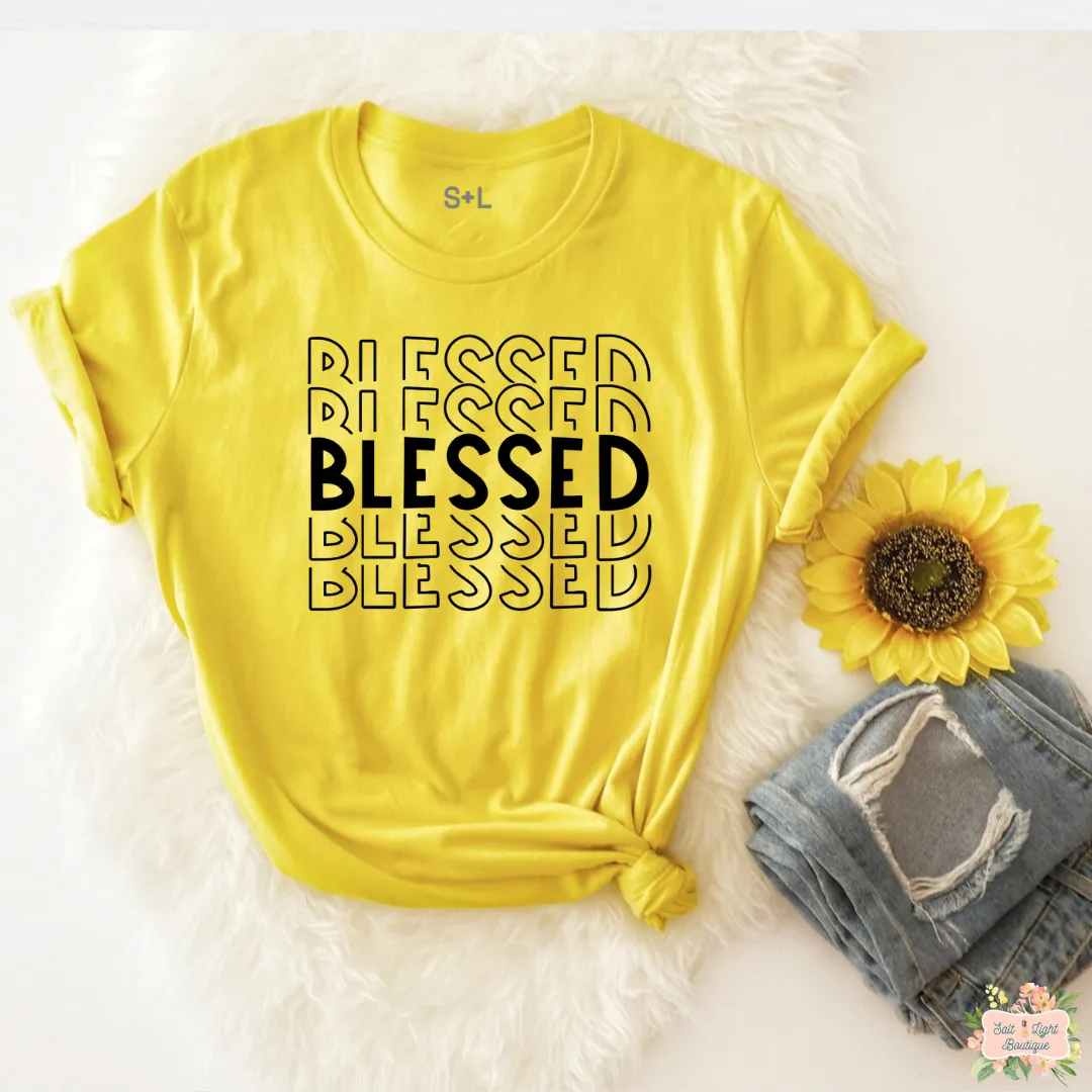 BLESSED - RAINBOW - WOMEN'S T-SHIRT | UNISEX CUT