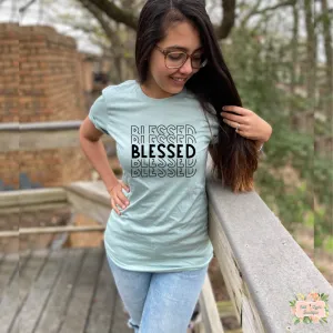 BLESSED - RAINBOW - WOMEN'S T-SHIRT | UNISEX CUT