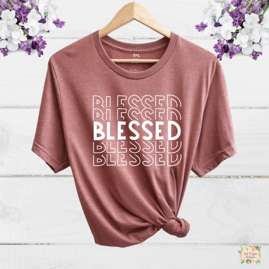 BLESSED - RAINBOW - WOMEN'S T-SHIRT | UNISEX CUT