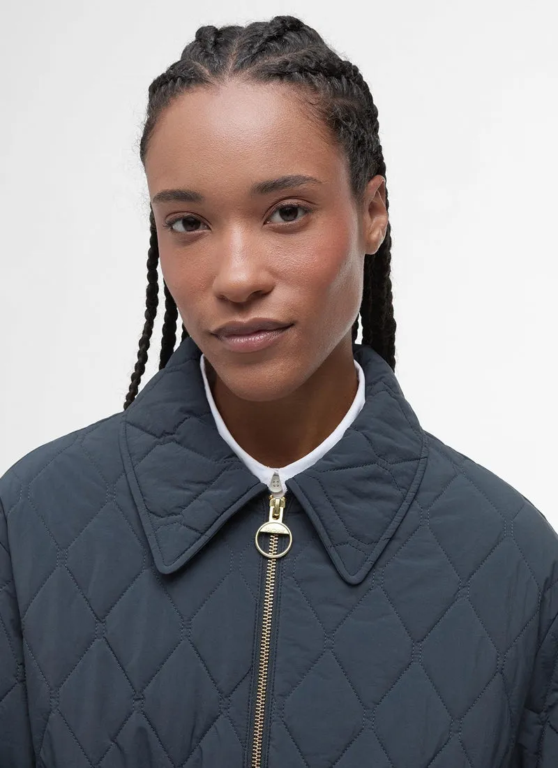 Clarissa Quilt Zip Coat