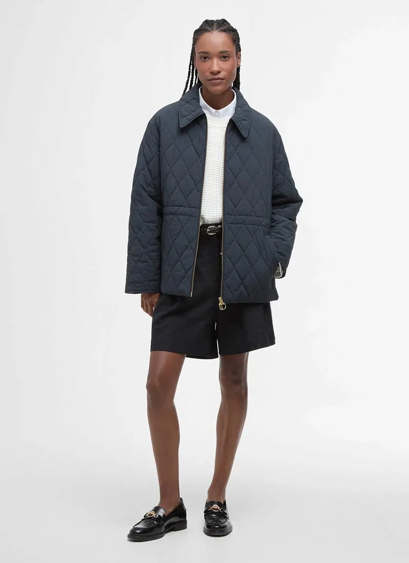 Clarissa Quilt Zip Coat