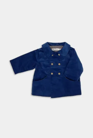 Cornflower Corduroy Coat