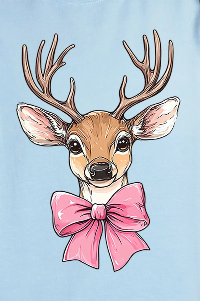 Deer Coquette Unisex NuBlend Crew Sweatshirt