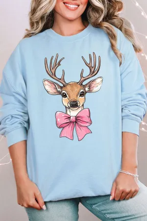 Deer Coquette Unisex NuBlend Crew Sweatshirt