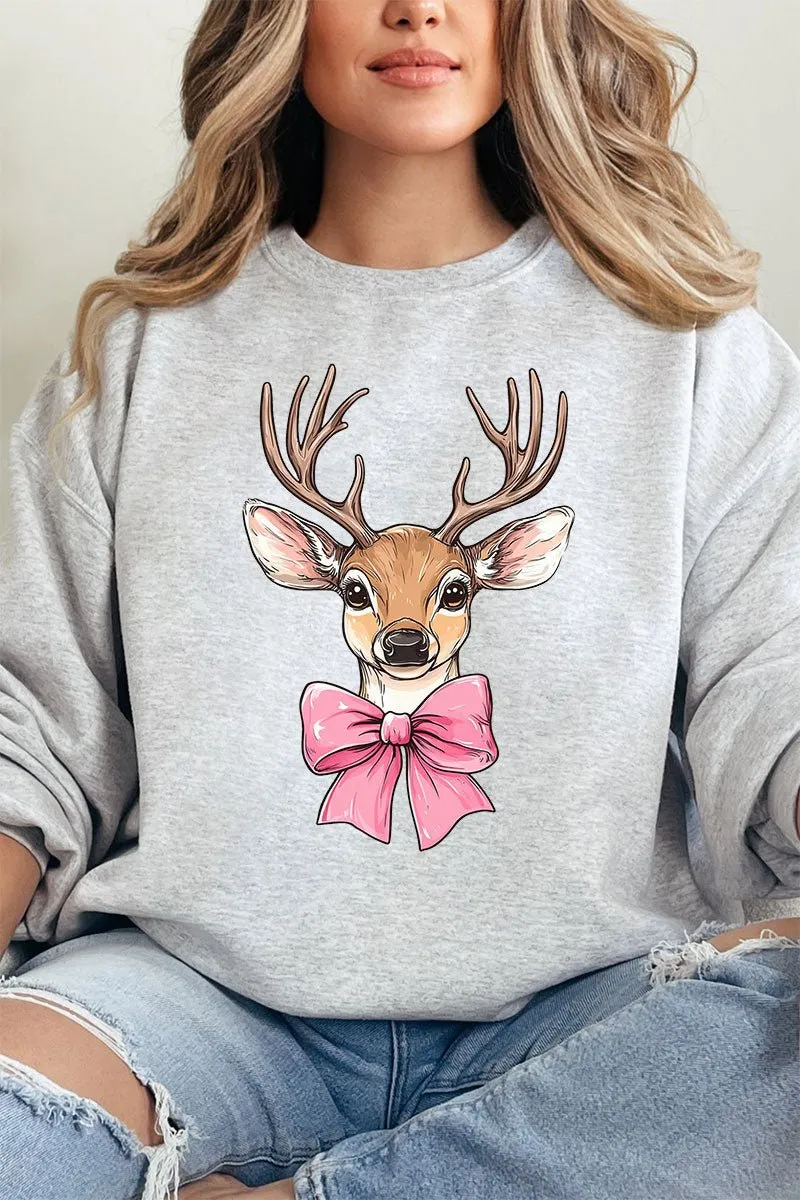 Deer Coquette Unisex NuBlend Crew Sweatshirt