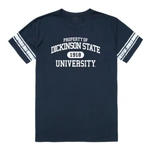 Dickinson State University Blue Hawks Property Football T-Shirt Tee