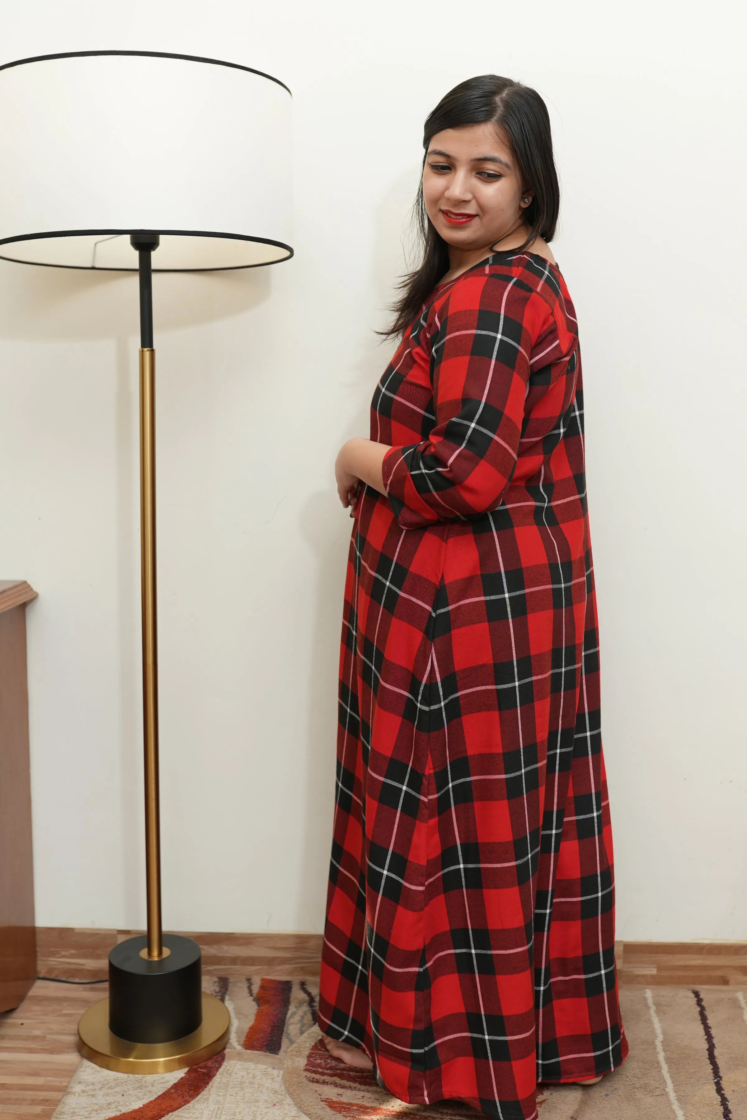 Dreamy Duo Woollen Night Gown