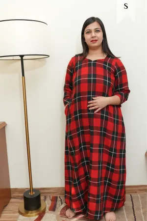 Dreamy Duo Woollen Night Gown