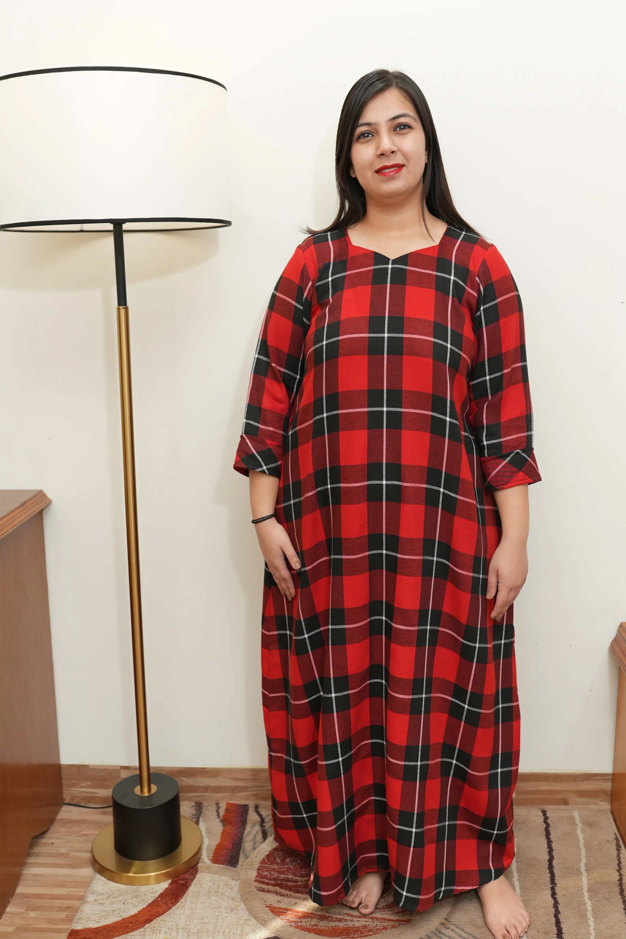 Dreamy Duo Woollen Night Gown