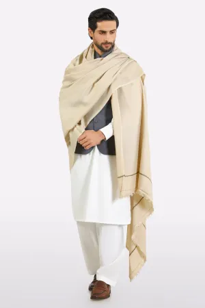 Fawn Woolen Shawl