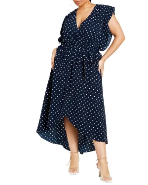 Fresh Spot Maxi | Navy Spot