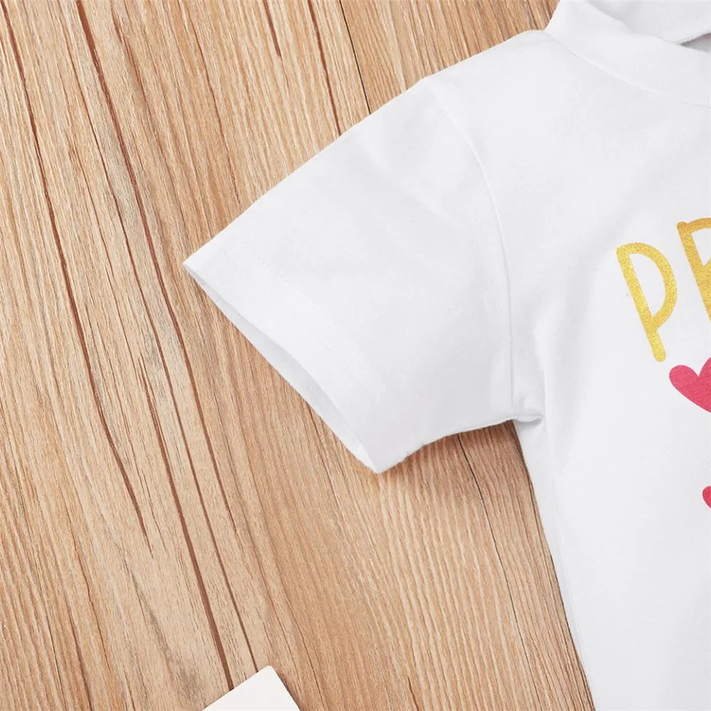 Girls Promoted To Big Sister Printed Short Sleeve T-Shirts Girl Boutique Clothing Wholesale