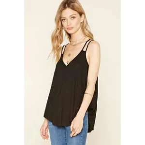 Ketty More Women Summer Straps Deep Neck Relaxing Vest Top-KMWSB824