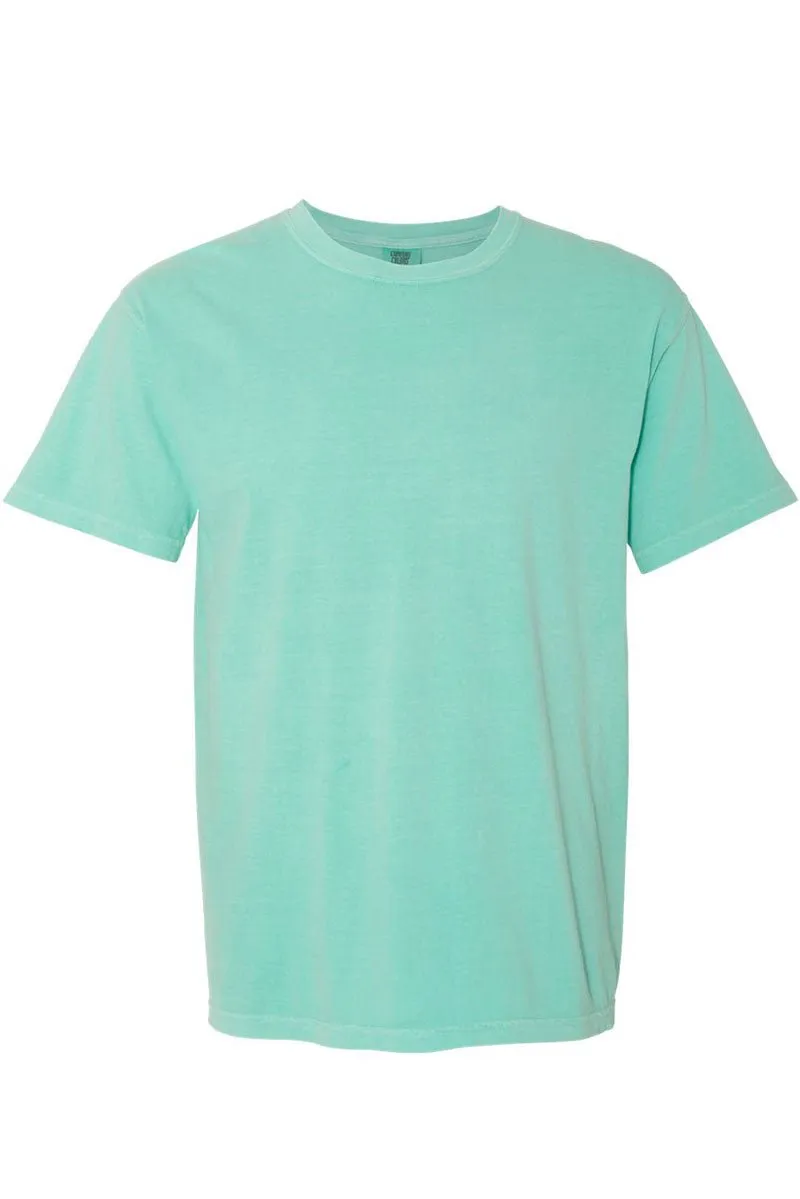 Lovely Leopard Bow Comfort Colors Adult Ring-Spun Cotton Tee