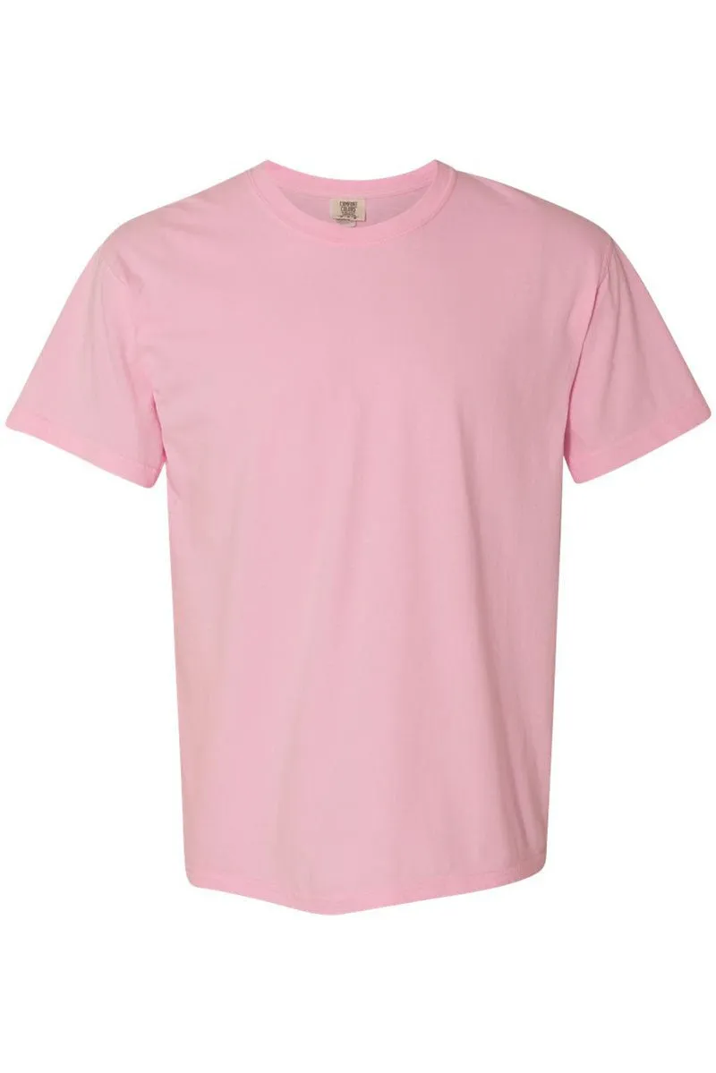 Lovely Leopard Bow Comfort Colors Adult Ring-Spun Cotton Tee