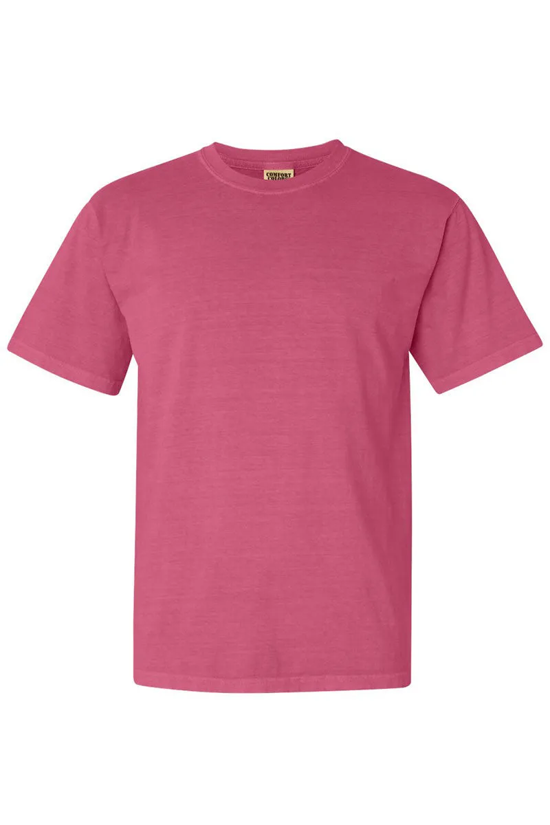 Lovely Leopard Bow Comfort Colors Adult Ring-Spun Cotton Tee