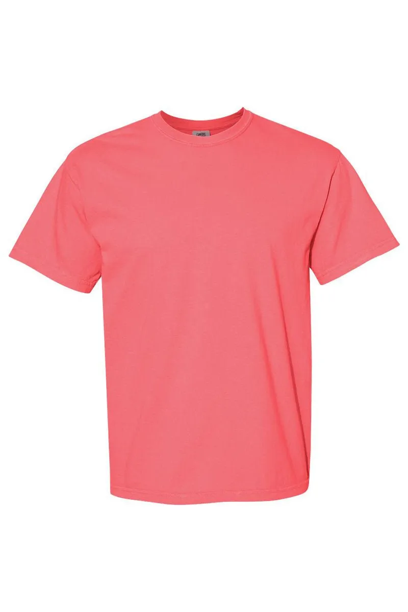 Lovely Leopard Bow Comfort Colors Adult Ring-Spun Cotton Tee