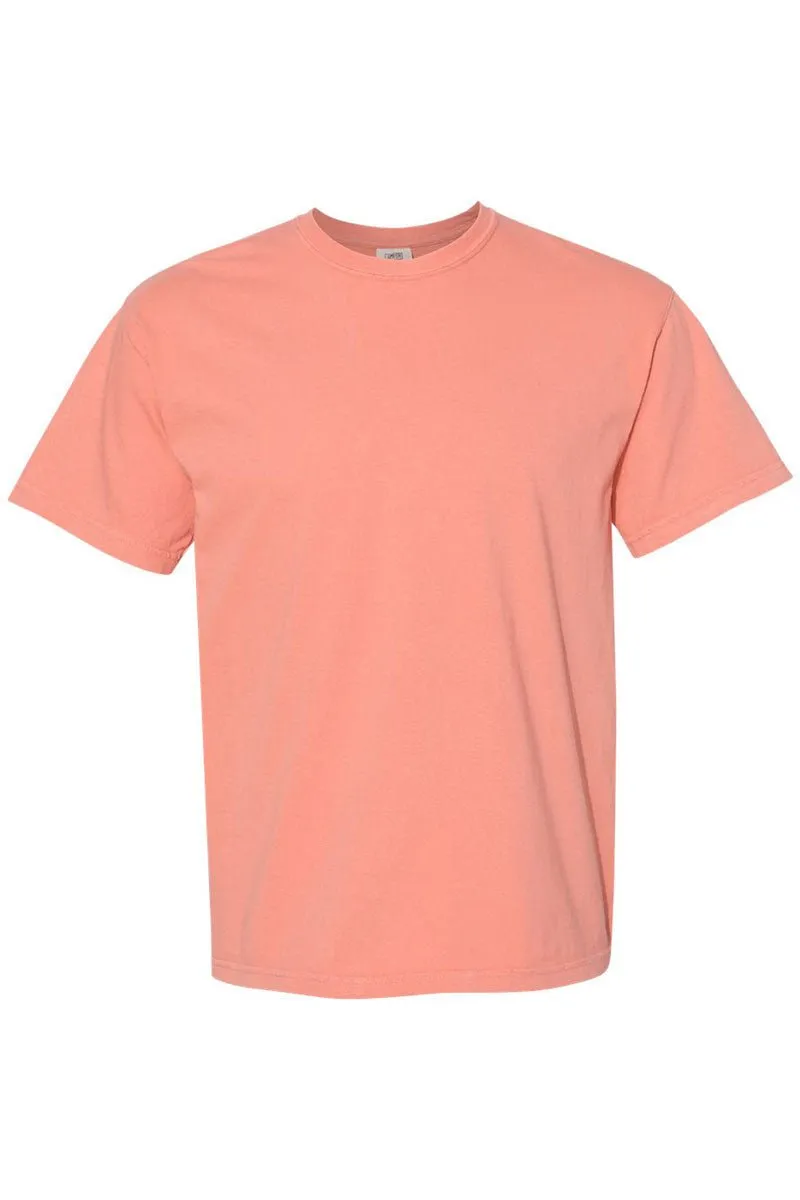 Lovely Leopard Bow Comfort Colors Adult Ring-Spun Cotton Tee