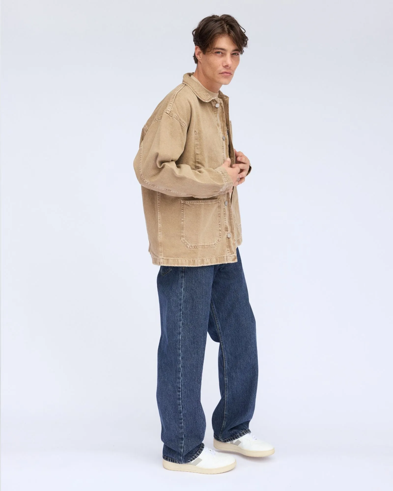 Niko Worker Jacket - Washed Oak