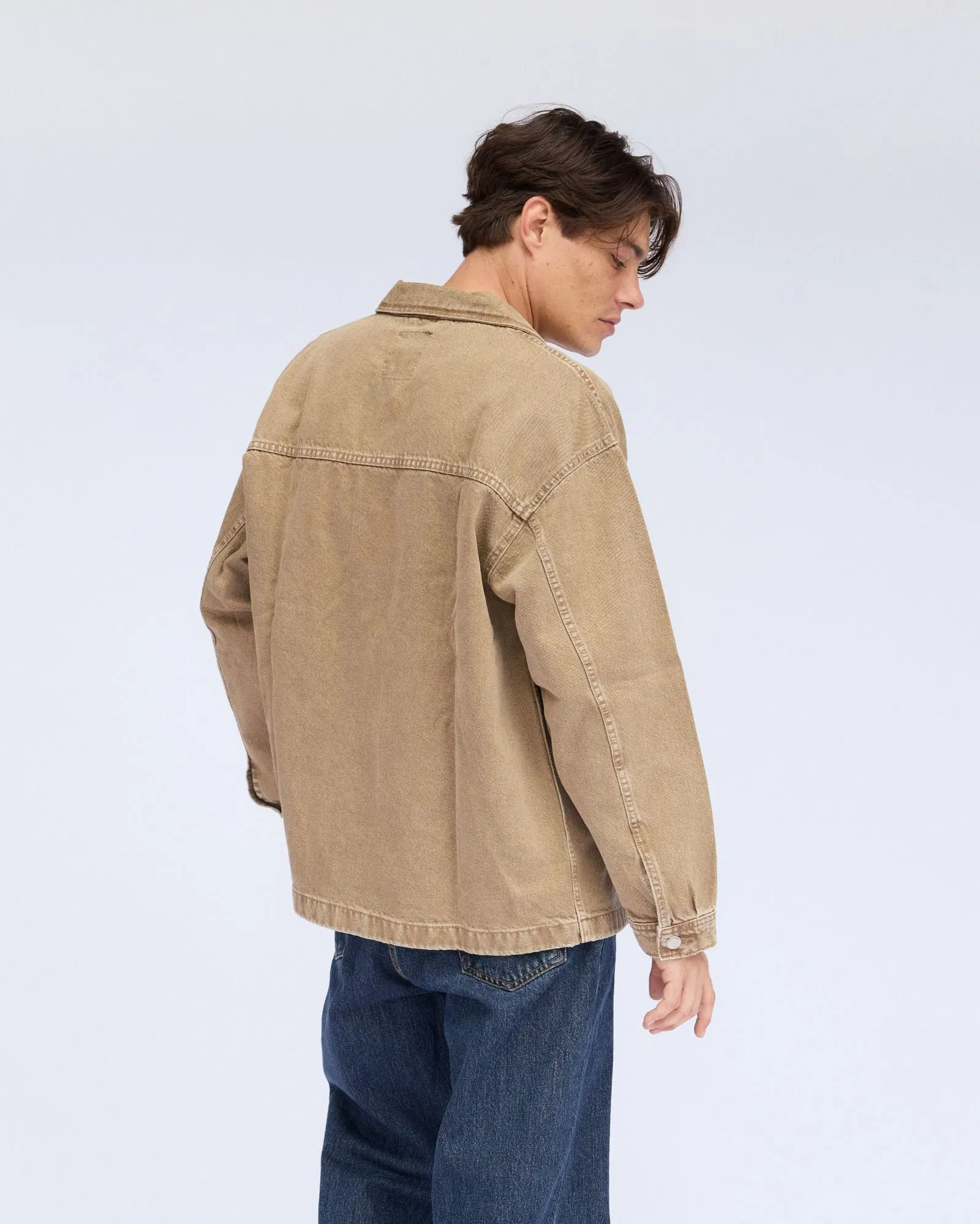 Niko Worker Jacket - Washed Oak