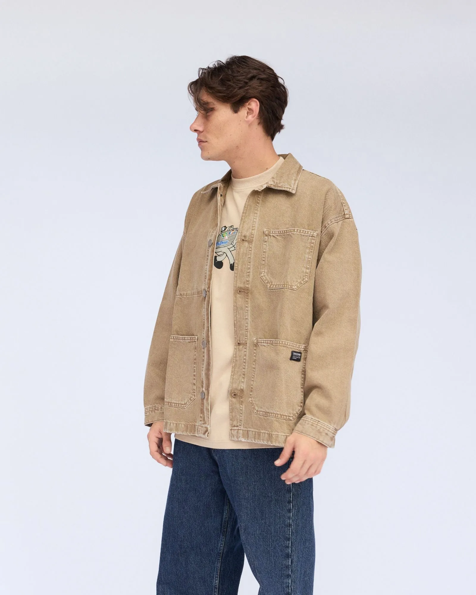 Niko Worker Jacket - Washed Oak