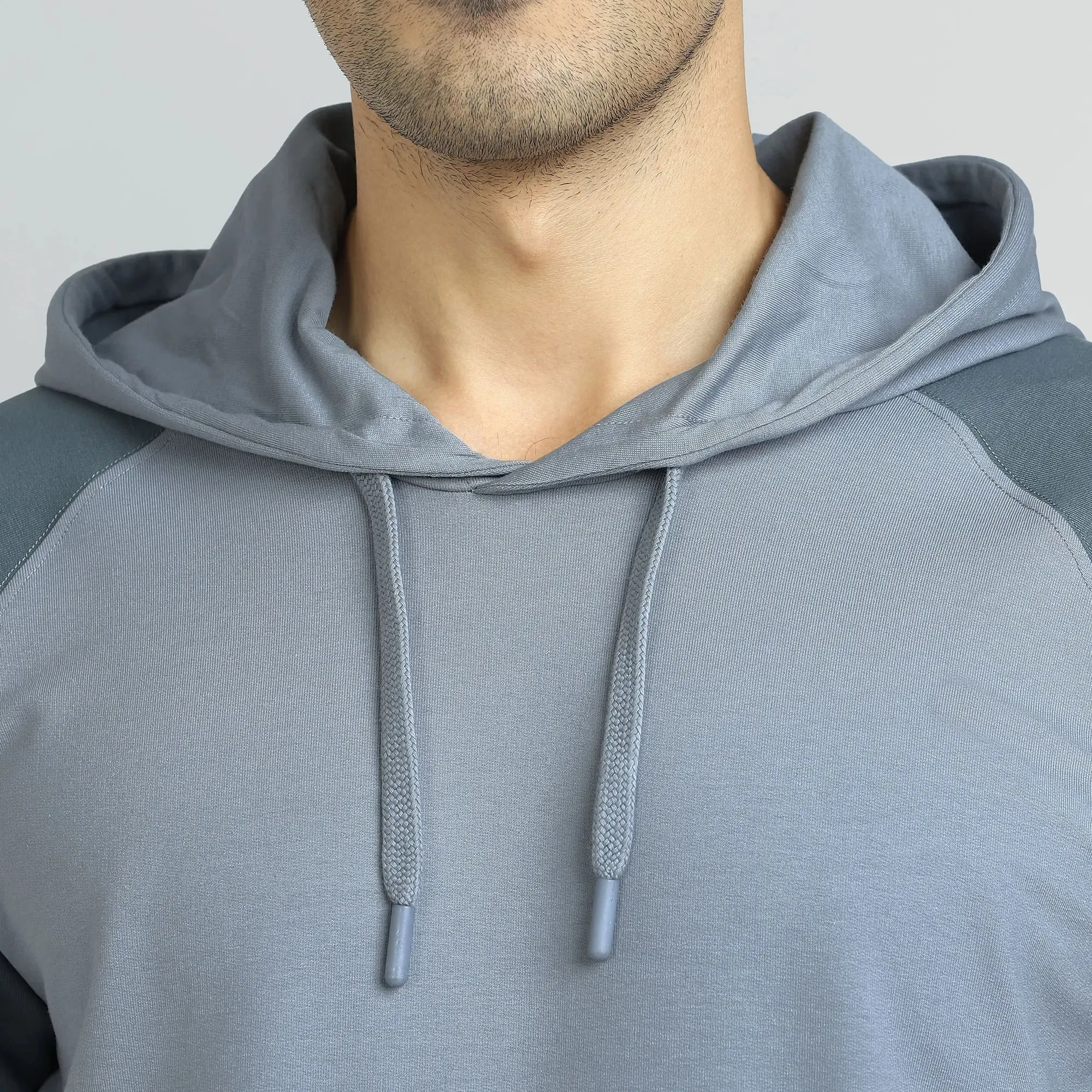 Quest French Terry Cotton Hoodies Slate Grey