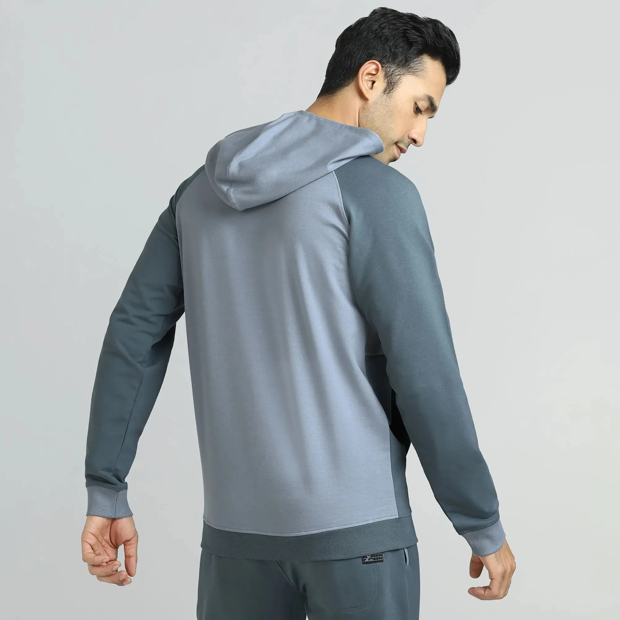 Quest French Terry Cotton Hoodies Slate Grey