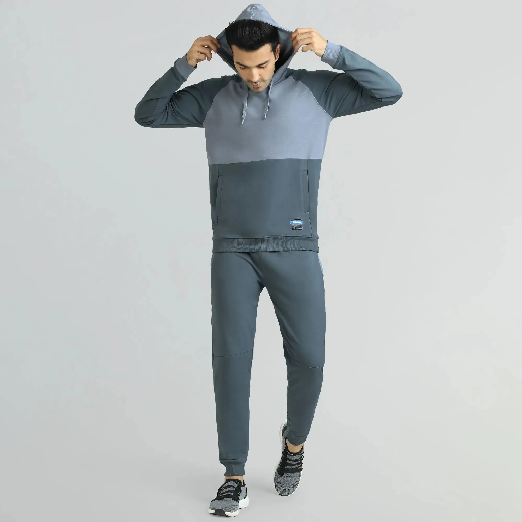 Quest French Terry Cotton Hoodies Slate Grey