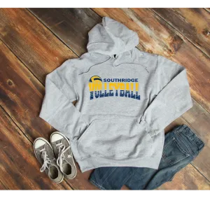 SHS volleyball hoodie- navy logo 3
