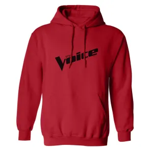 The Voice Black Logo Fleece Hoodie