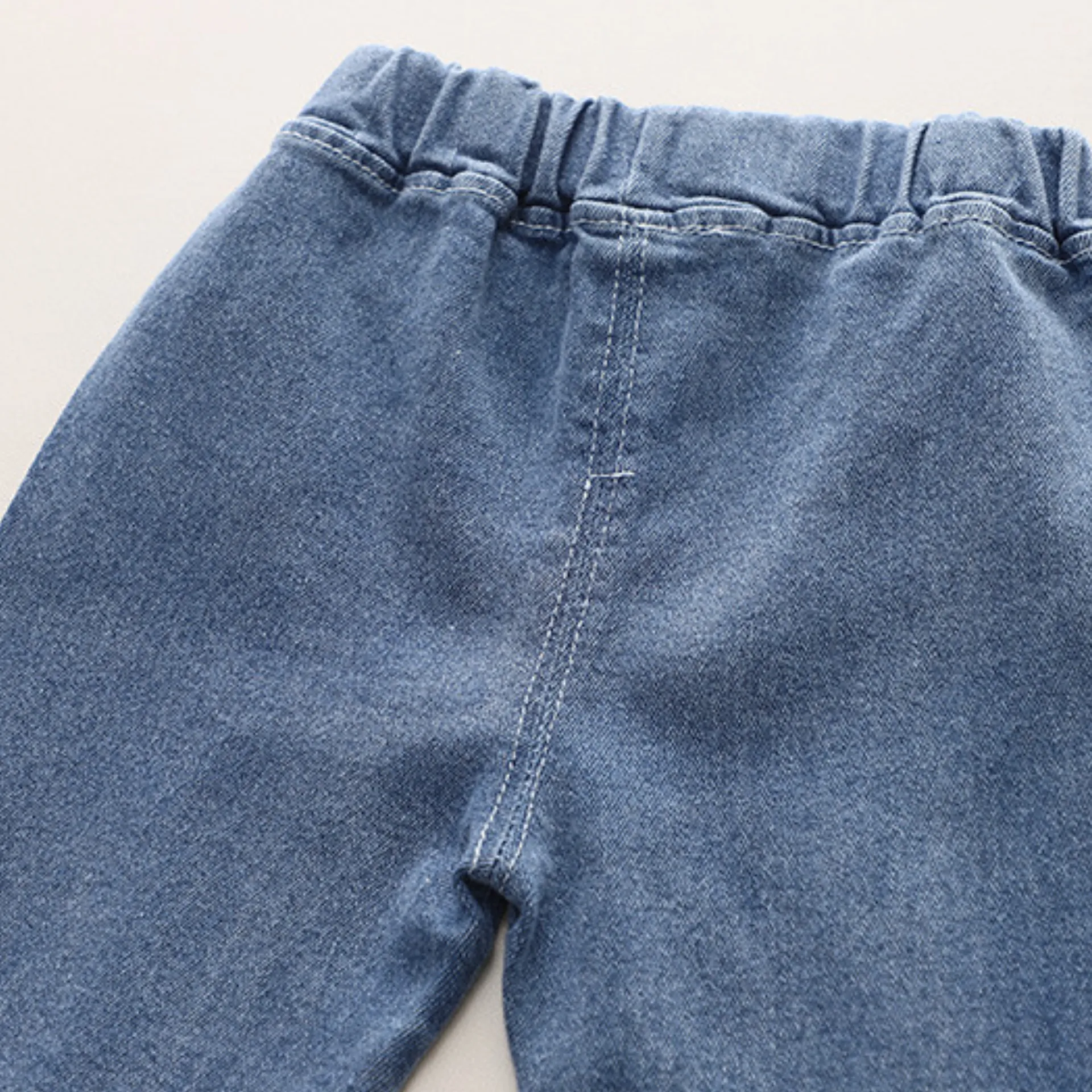 Toddler Girl Woolen Top with Denims Set
