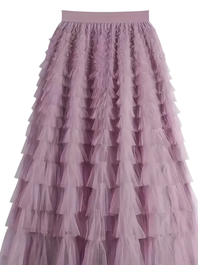 Tulle Maxi Skirt