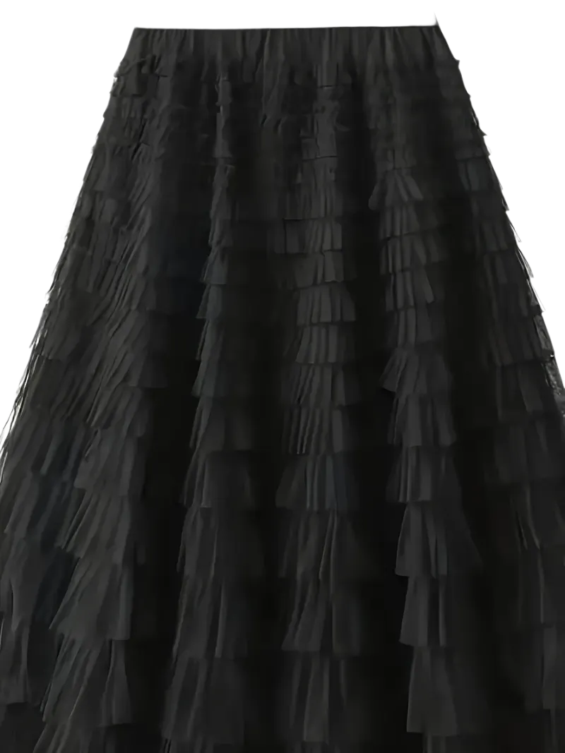 Tulle Maxi Skirt