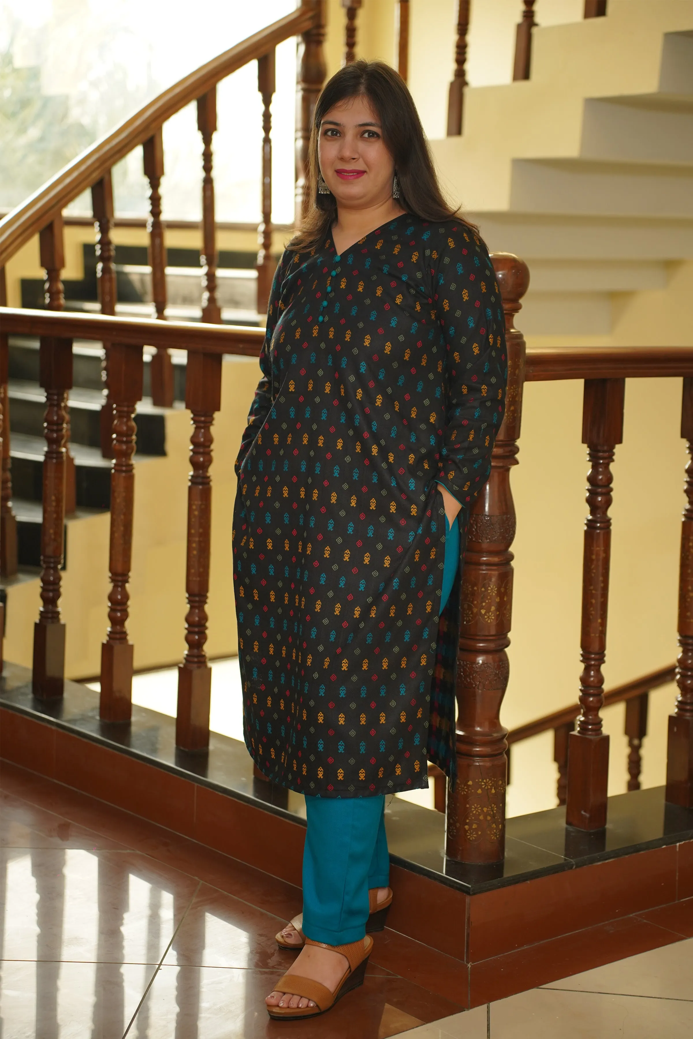 Twilight Threads Woollen Kurta