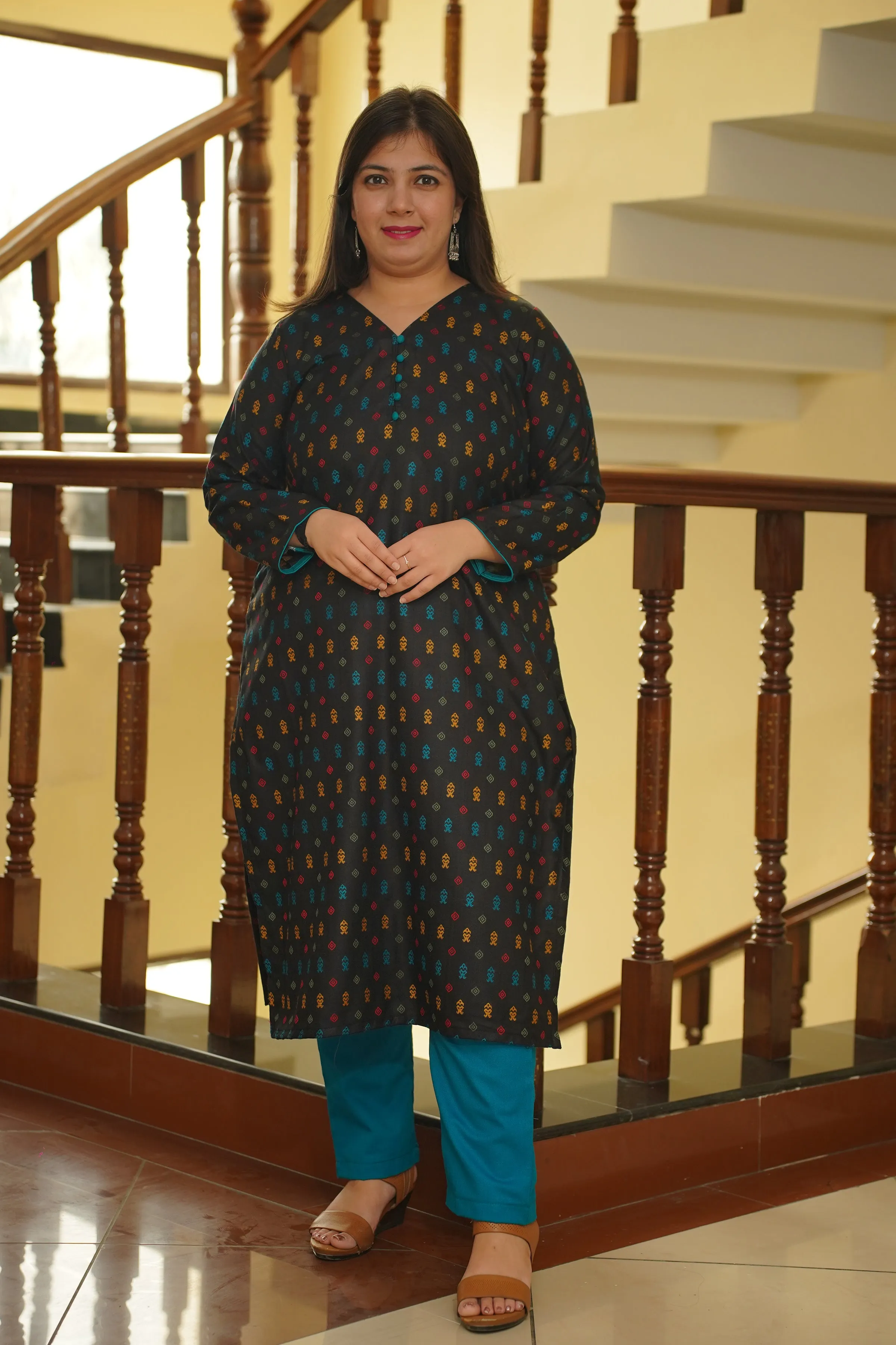 Twilight Threads Woollen Kurta