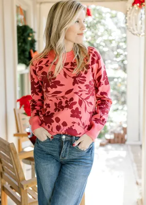 Warm Hues Floral Sweater B
