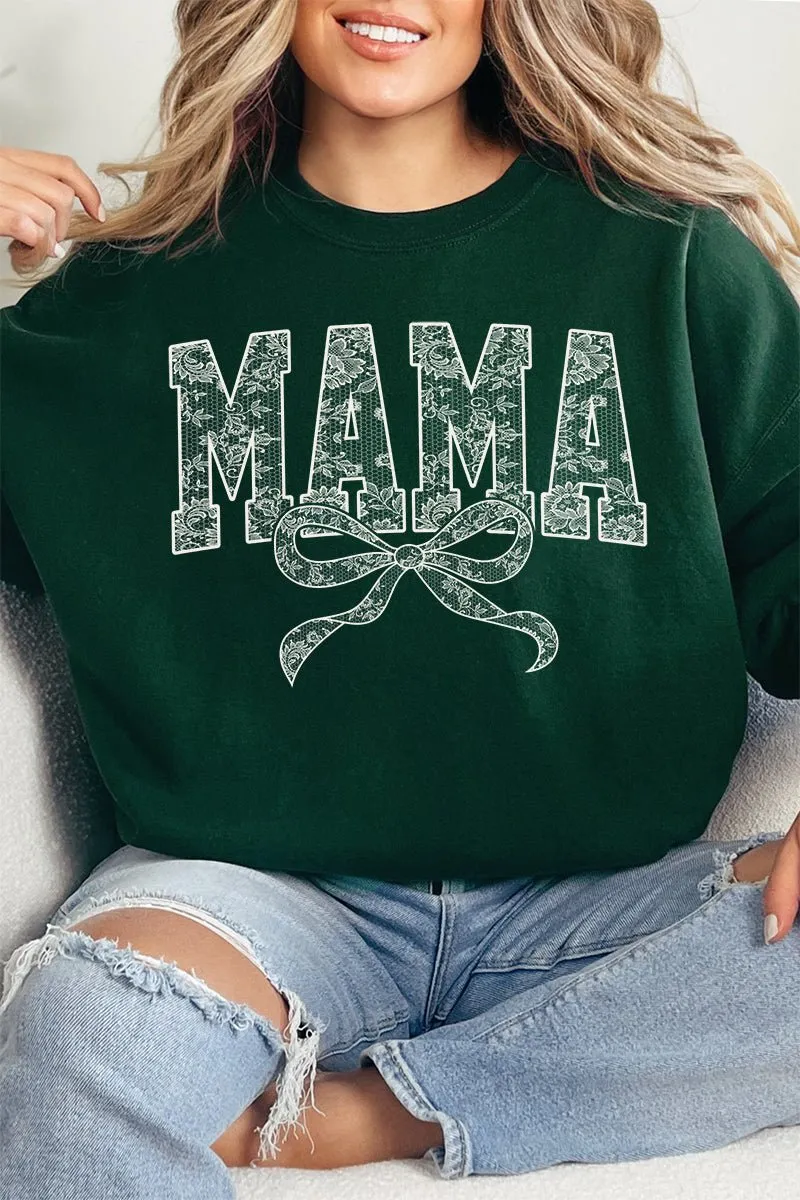 White Lace Mama Unisex NuBlend Crew Sweatshirt