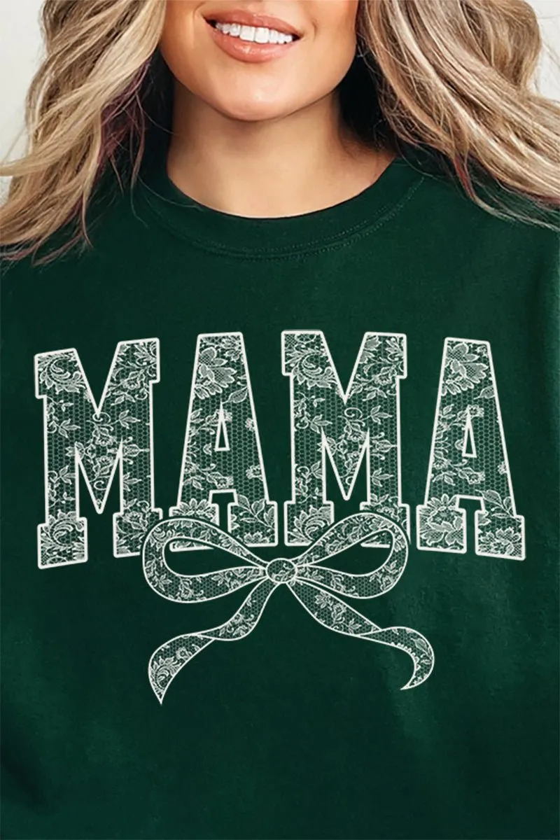 White Lace Mama Unisex NuBlend Crew Sweatshirt