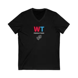 WT Unisex Jersey Short Sleeve V-Neck Tee
